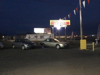 Apache Junction Auto Sales Outdoor LED Parking Lot Lights Installed 