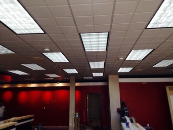 During Electrical Remodel Construction at Verizon in Tucson, AZ 